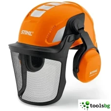 STIHL ADVANCE VENT - ПРОФЕСИОНАЛЕН КОМПЛЕКТ ЗА ЗАЩИТА НА ЛИЦЕТО ГЛАВАТА И СЛУХА С МАСКА КАСКА И АНТИФОНИ